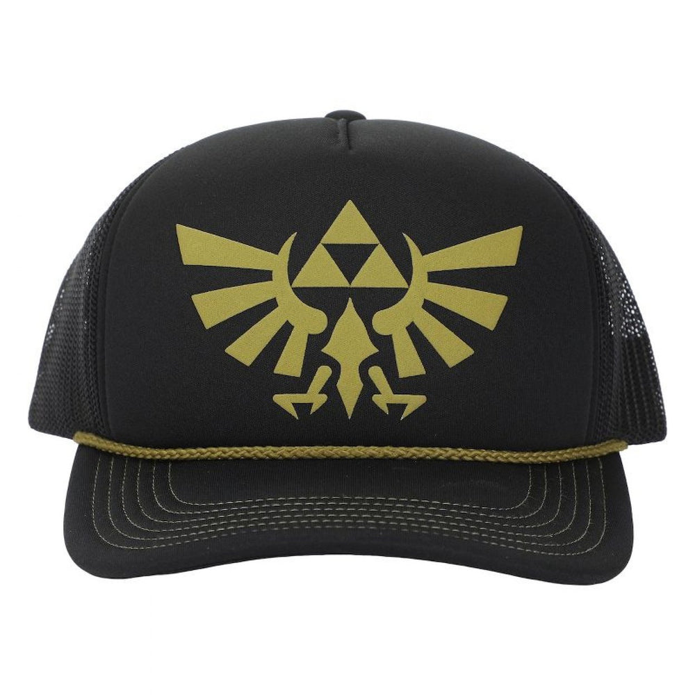 The Legend of Zelda Hyrule Crest Rope Trucker Hat Image 2