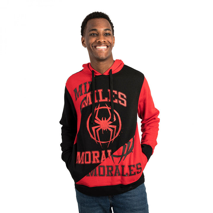 Miles Morales Collegiate Pullover Hoodie Image 1