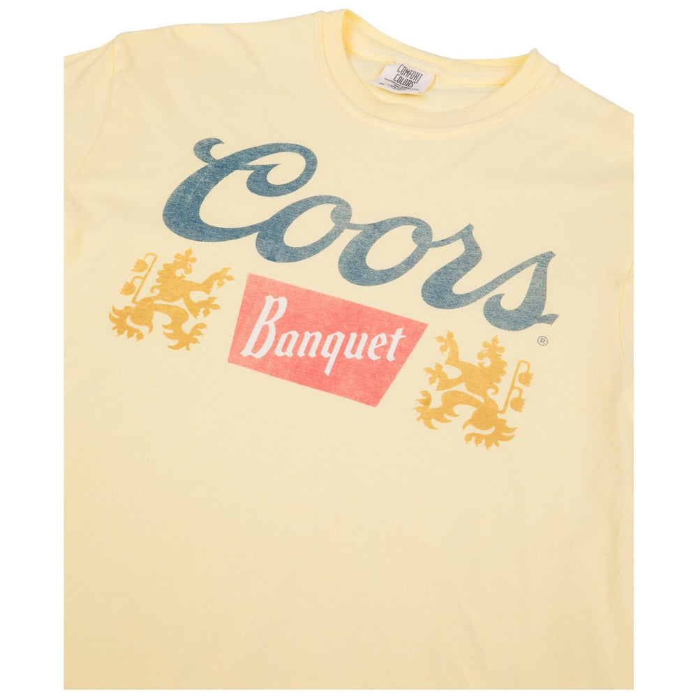 Coors Banquet Vintage Logo Comfort Color T-Shirt Image 2