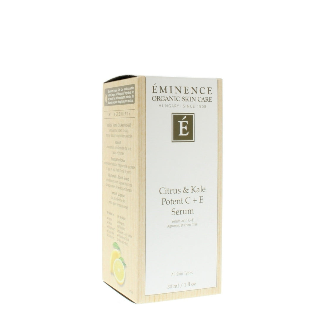 Eminence Citrus and Kale Potent C + E Serum 30ml/1oz Image 3