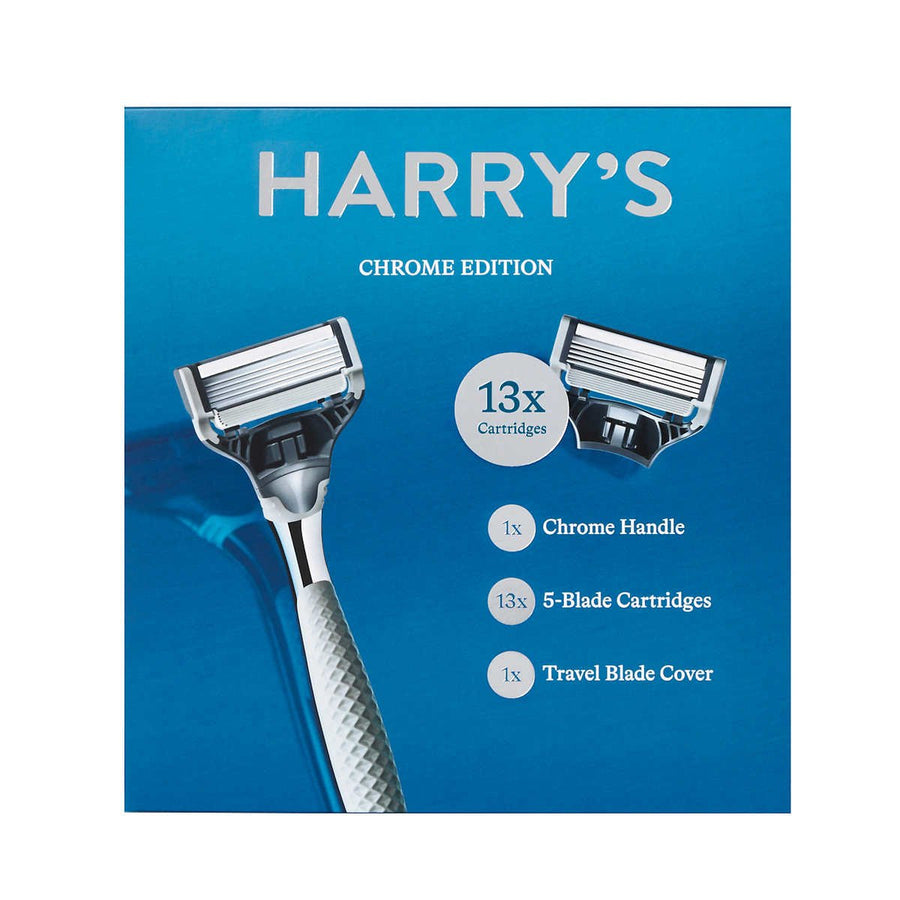 Harrys Winston Razor Handle + 13 Cartridges Image 1