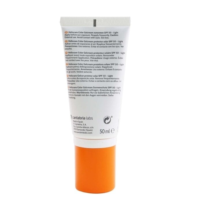 Heliocare by Cantabria Labs - Heliocare Color Gelcream SPF50 - Light(50ml/1.7oz) Image 3