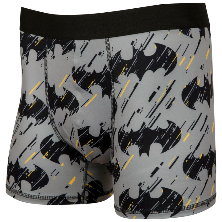 Batman Logo Dark and Stormy All Over Underwear Boxer Briefs Image 2