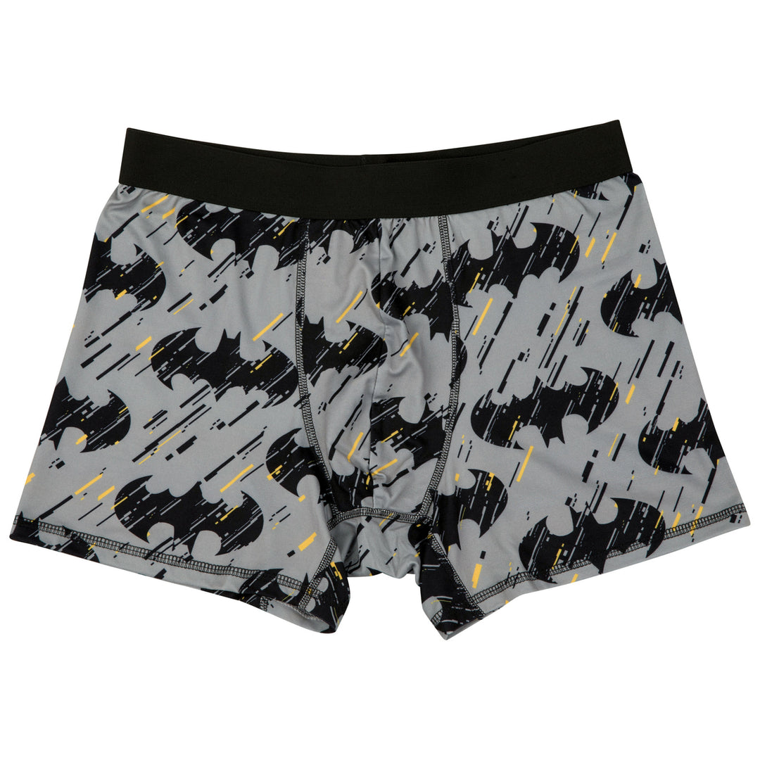Batman Logo Dark and Stormy All Over Underwear Boxer Briefs Image 3
