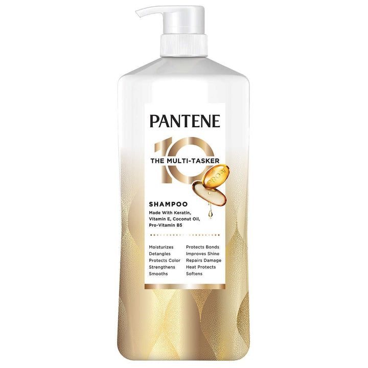 Pantene Multi-Tasker 10 Shampoo 38.2 Fluid Ounce Image 1