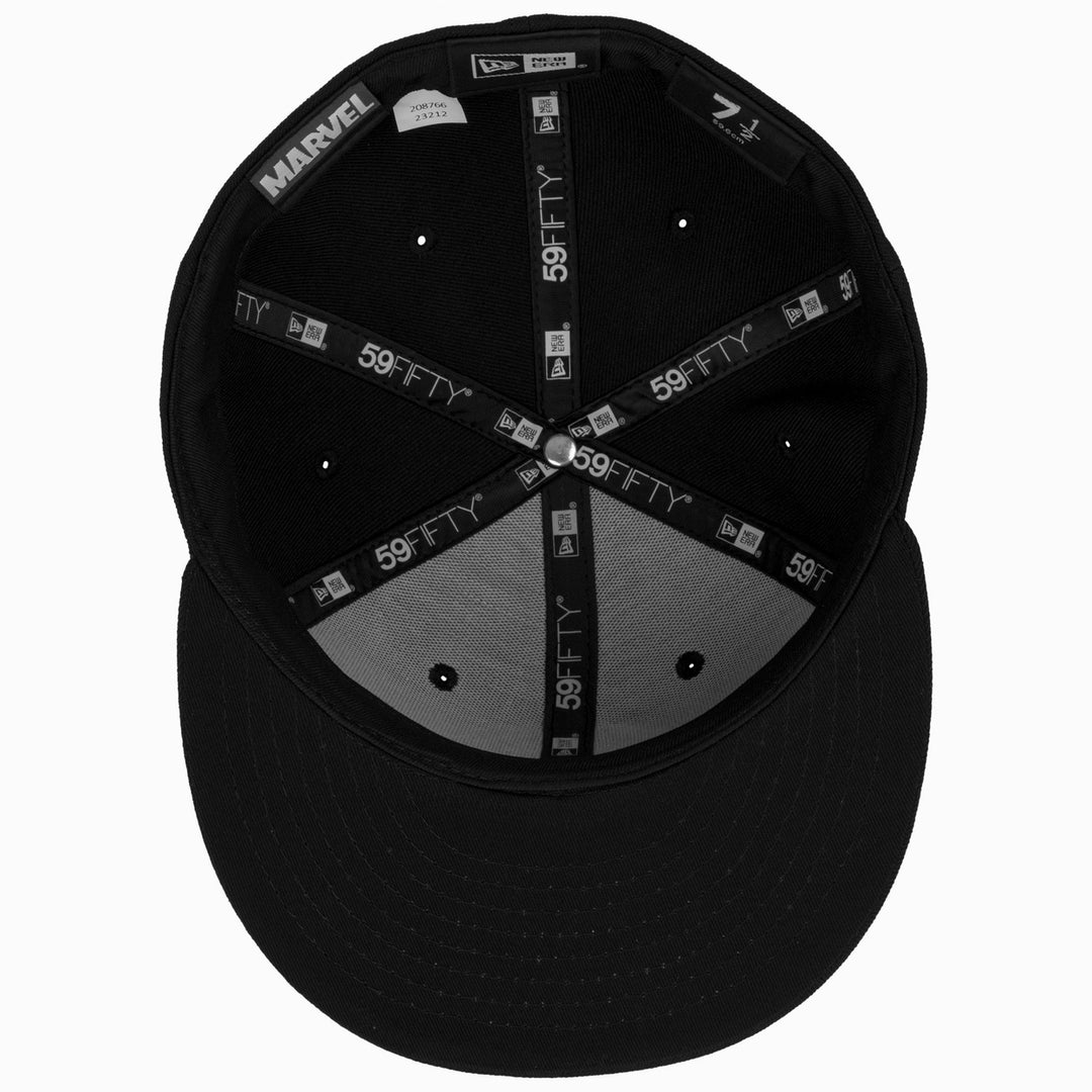 X-Men Logo Black on Black Era 59Fifty Fitted Hat Image 1