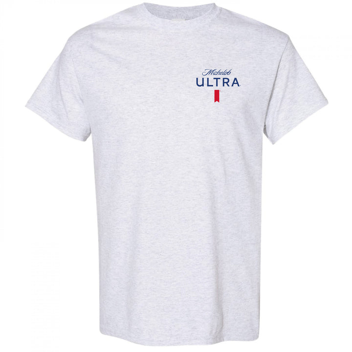 Michelob Ultra Golfing Front and Back Print T-Shirt Image 3