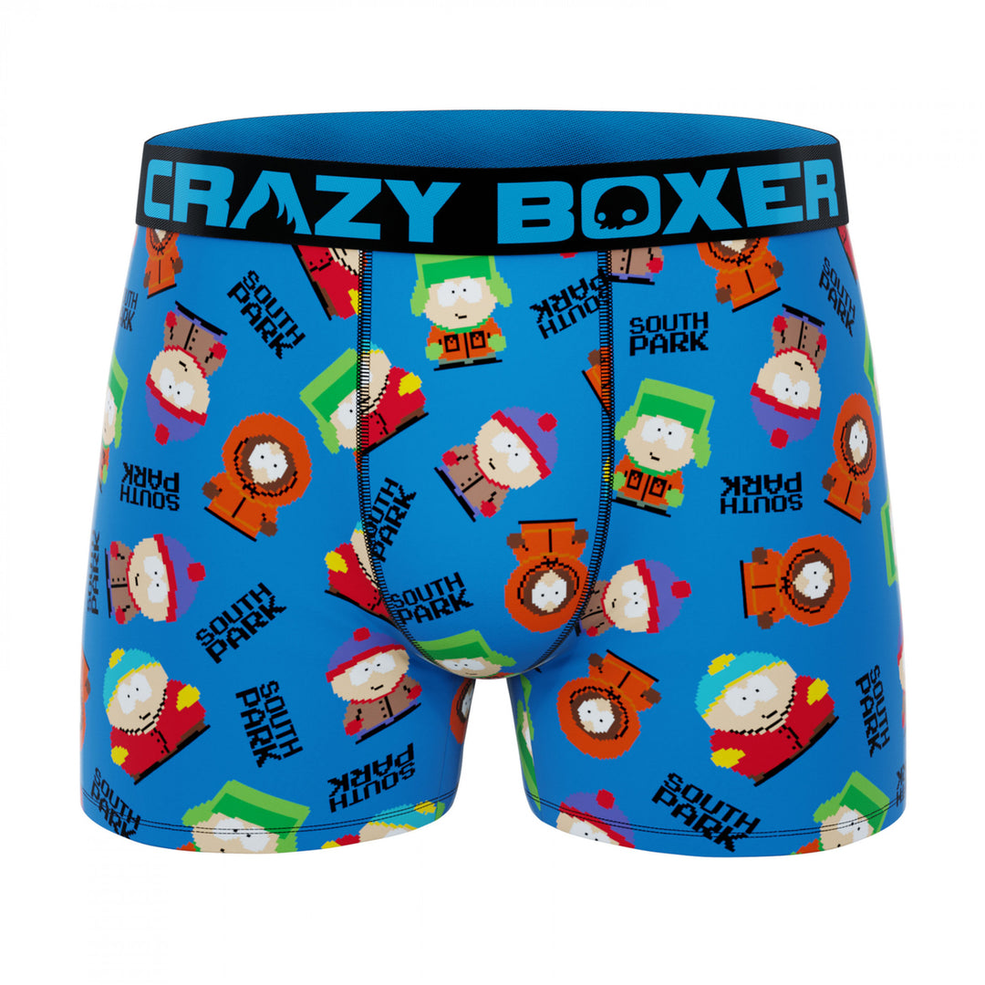 Crazy Boxers South Park School Break Boxer Briefs Image 1