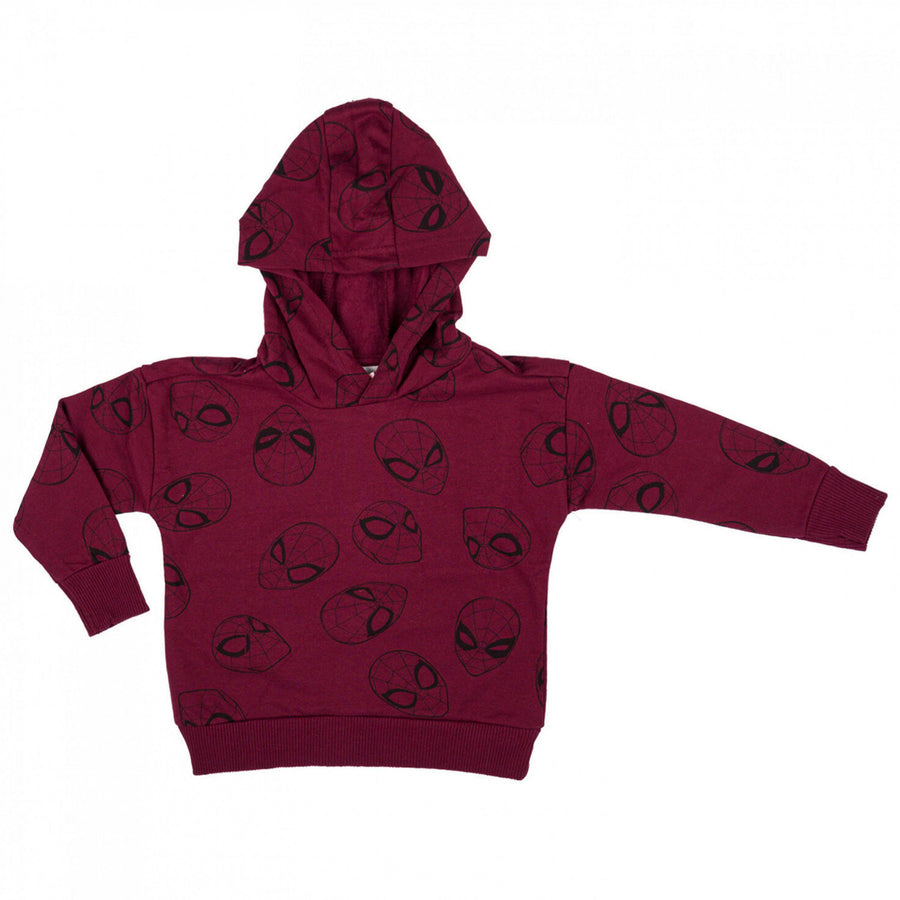 Spider-Man Mask All Over Print Toddler Hoodie Image 1