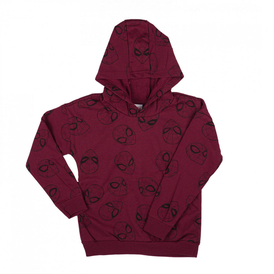 Spider-Man Mask All Over Print Youth Hoodie Image 1