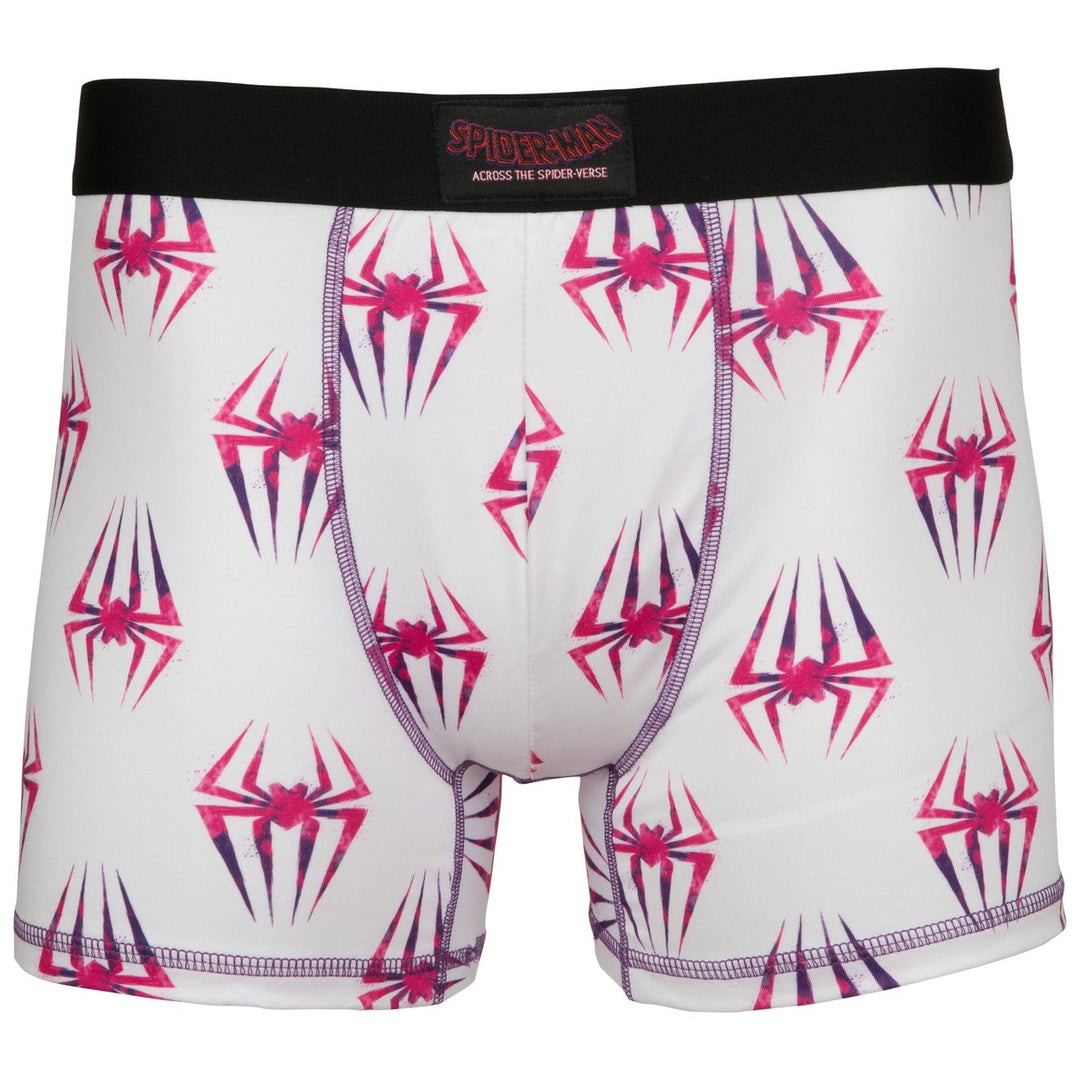 Into The Spider-Verse Spider-Man Logos 3-Pack Boxer Briefs Image 3