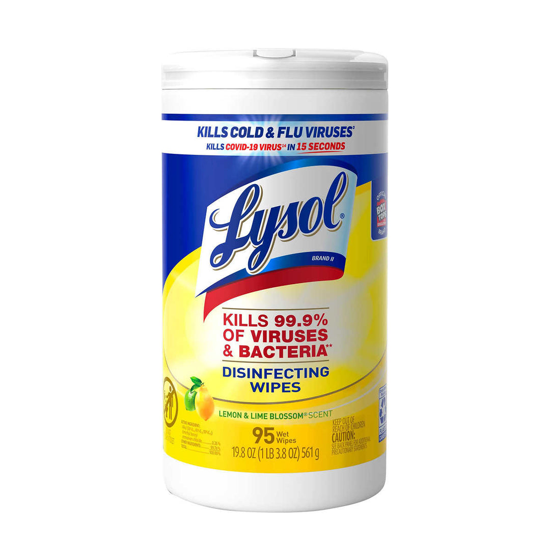 Lysol Disinfecting Wipes Variety Pack 95 Count (Pack of 4) Image 2