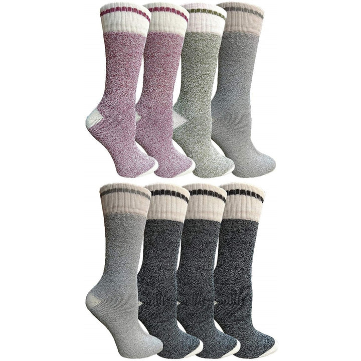 Womens Thermal Tube Socks (8-Pairs) Image 1