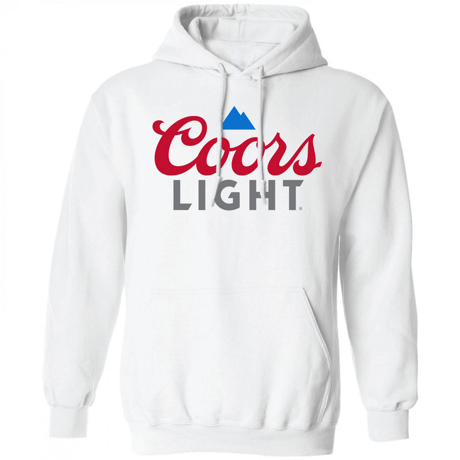 Coors Light Logo White Sweatshirt Hoodie Image 1