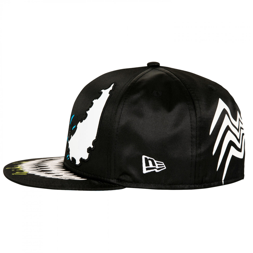 Venom Character Armor w/Carnage Underlining Era 59Fifty Fitted Hat Image 3