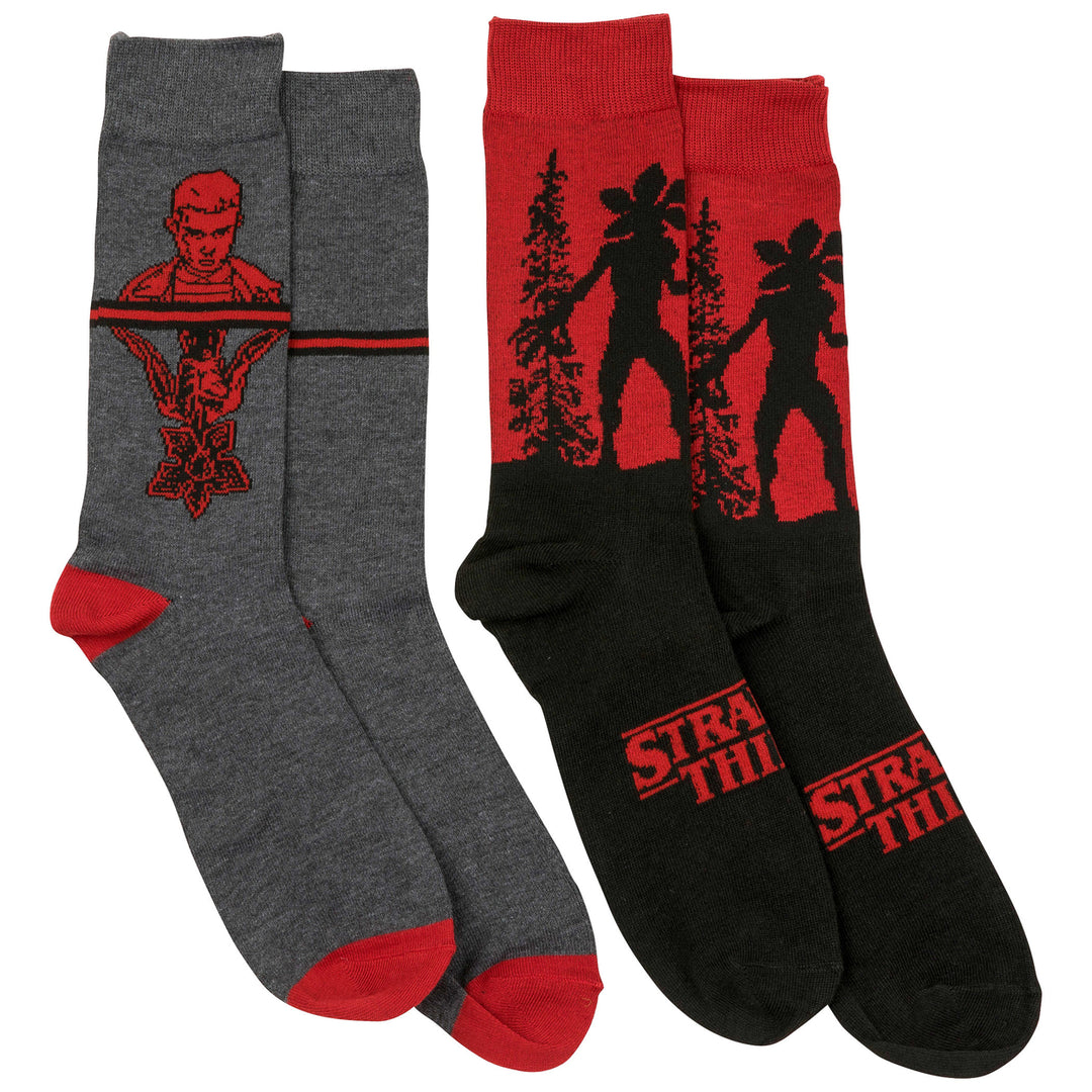 Stranger Things The Upside Down 2-Pairs of Crew Socks Image 4