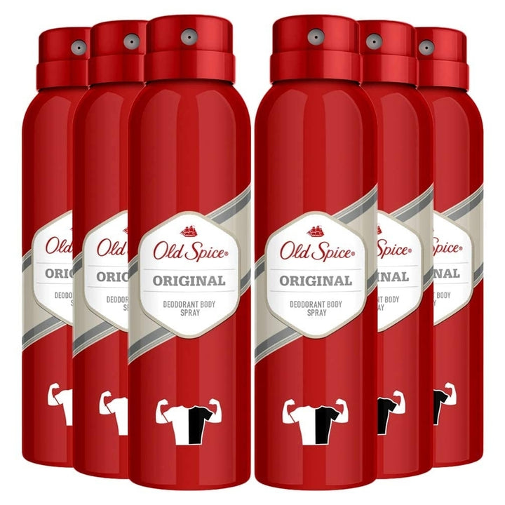 Old Spice Deodorant Body Spray Original Scent 5.1 oz. (Pack Of 6) Image 1