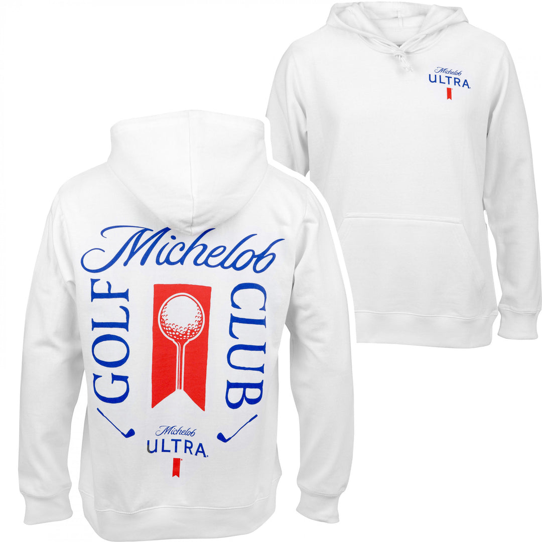 Michelob Golf Club Beige Front and Back Sweatshirt Hoodie Image 4