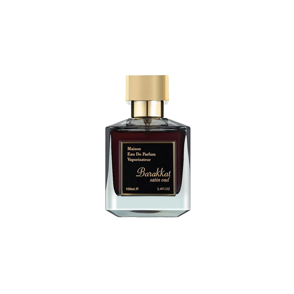 Barakkat Satin Oud by Fragrance World EDP Spray 3.4 oz For Men Image 2