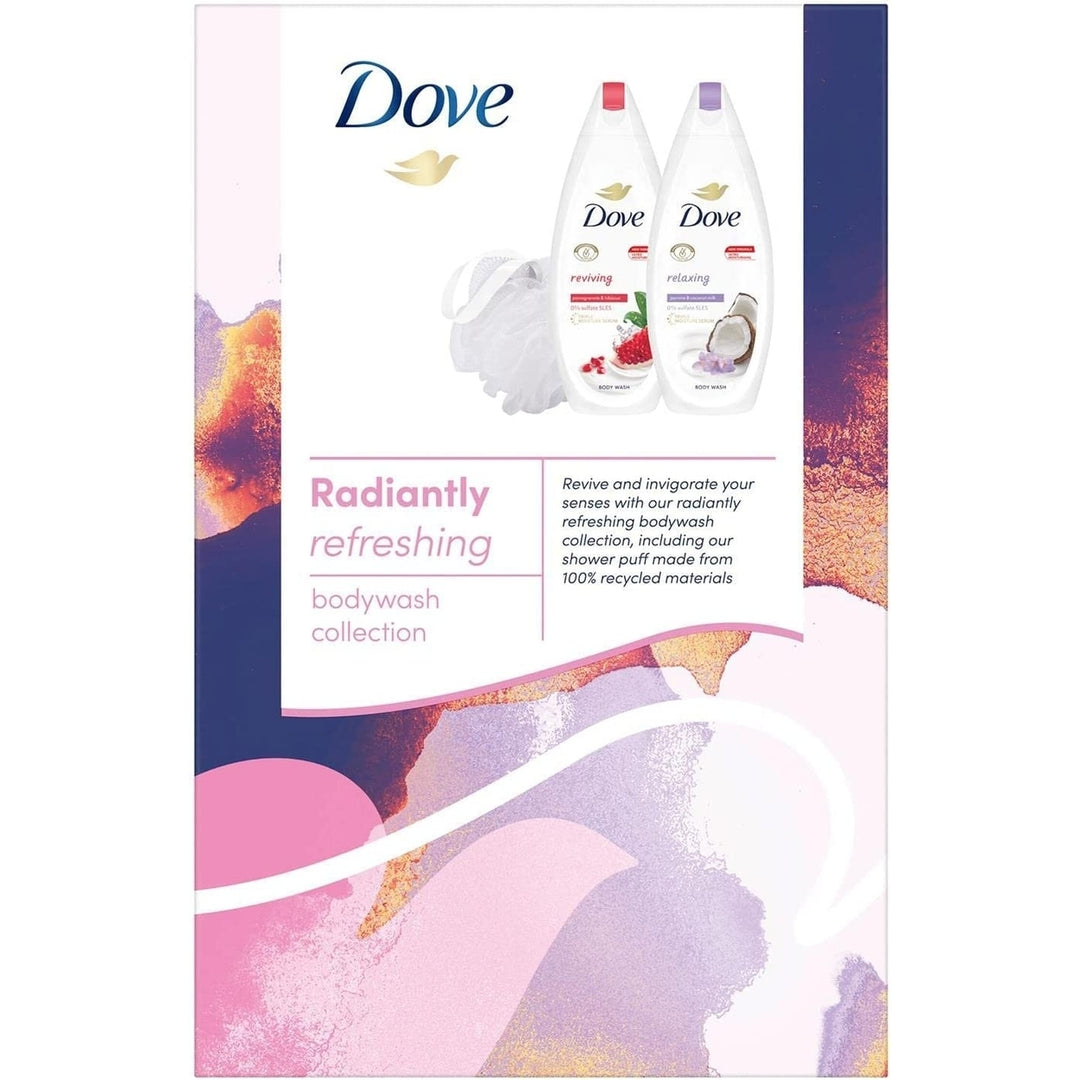 Body Wash Relaxing Ritual 500 by Dove and Roll-on Stick Sensitive 50ml by Dove Image 3