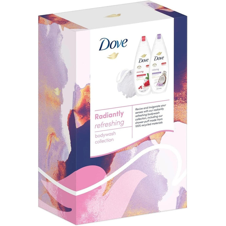 Body Wash Relaxing Ritual 500 by Dove and Roll-on Stick Sensitive 50ml by Dove Image 4