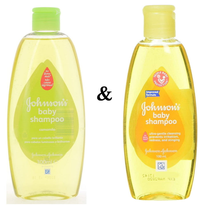Johnsons Shampoo 300Ml Camomila and JandJ  Johnson Baby Shampoo 100 Ml By Johnson and Johnson Image 3