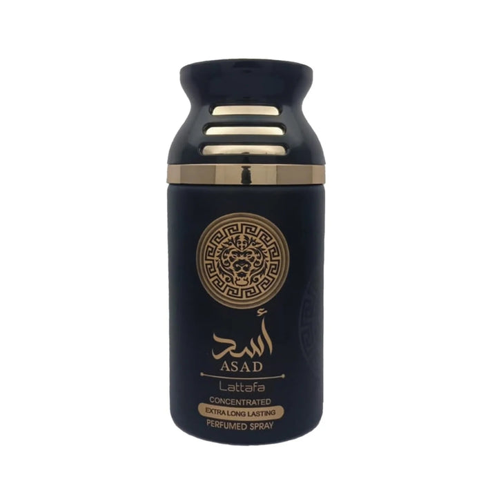 Lattafa Asad Deodorant Spray 9 Oz Men Oud Musk Long Lasting Fragrance Image 3