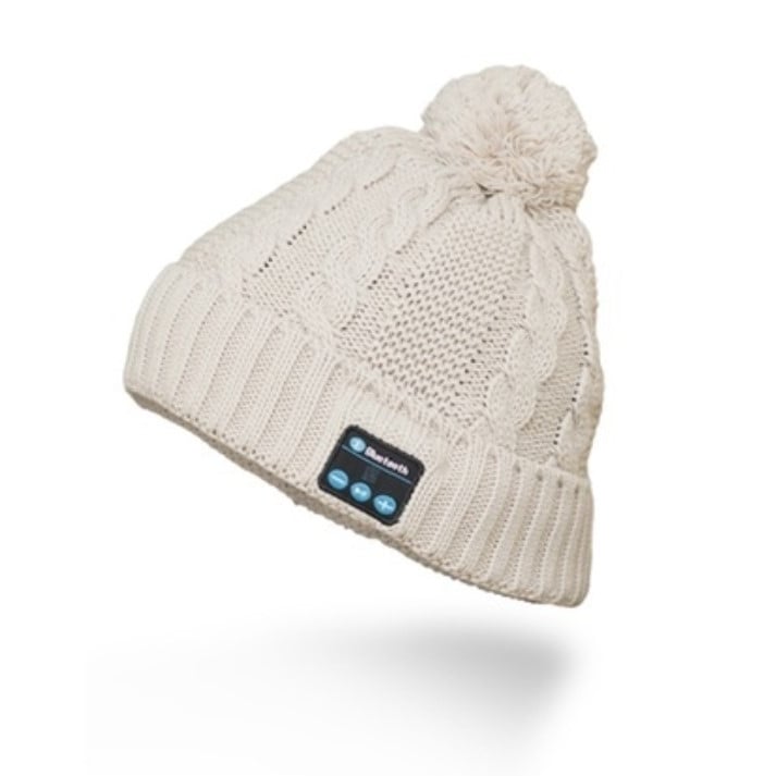 Unisex Bluetooth PomPom Beanies- 3 Colors Image 2