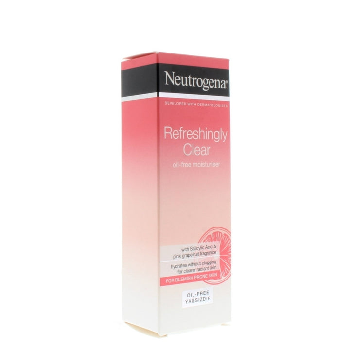 Neutrogena Refreshingly Clear Oil-Free Moisturiser 50ml Image 3