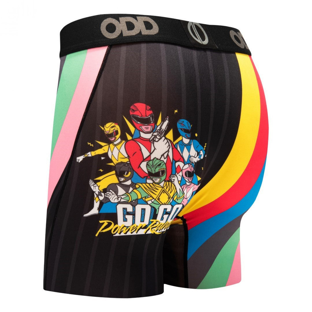 Go Go Power Rangers Rainbow Mens Boxer Briefs Image 4