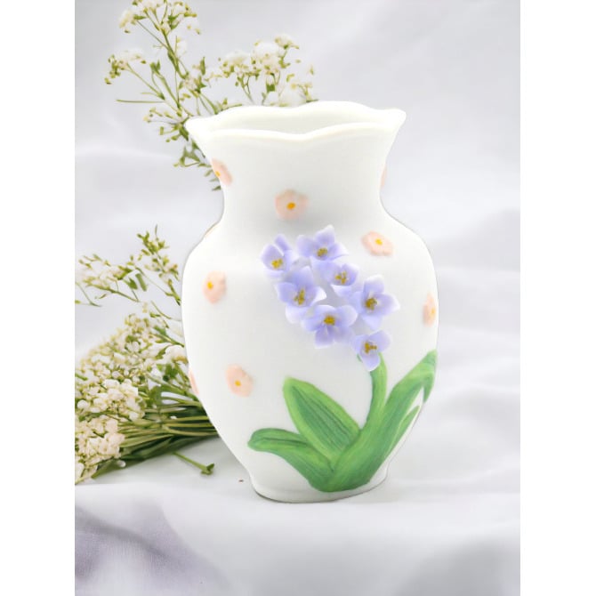 Ceramic Mini Tulip Vase 3.5 Inch Incense Jar Wedding Home Gift Image 2