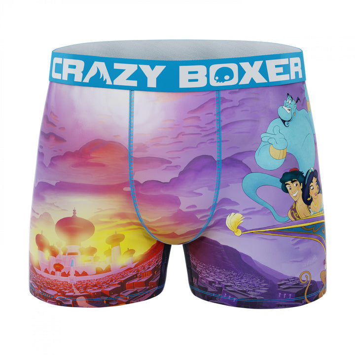 Crazy Boxers Aladdin at Sunset Boxer Briefs in Popcorn Box Image 2