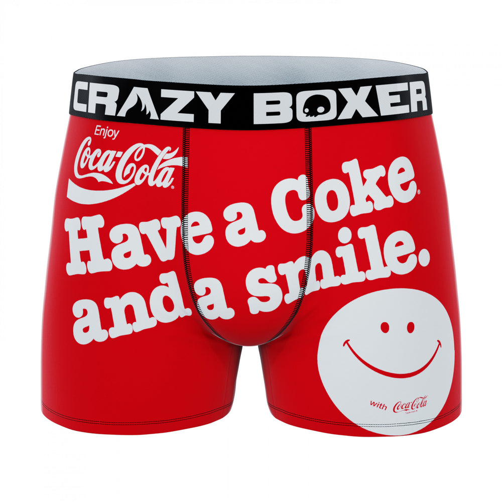 Crazy Boxers Coca-Cola Have a Smile Boxer Briefs in Soda Cup Packaging Image 2