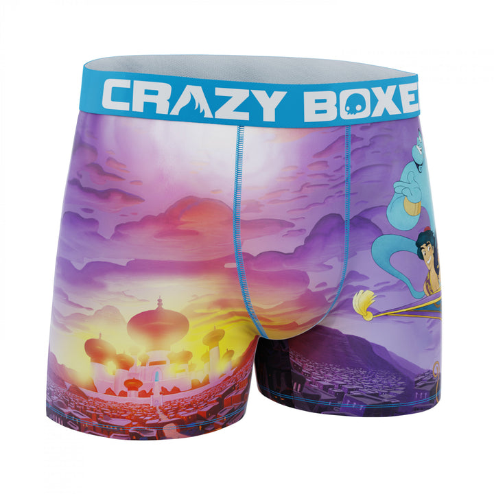 Crazy Boxers Aladdin at Sunset Boxer Briefs in Popcorn Box Image 4