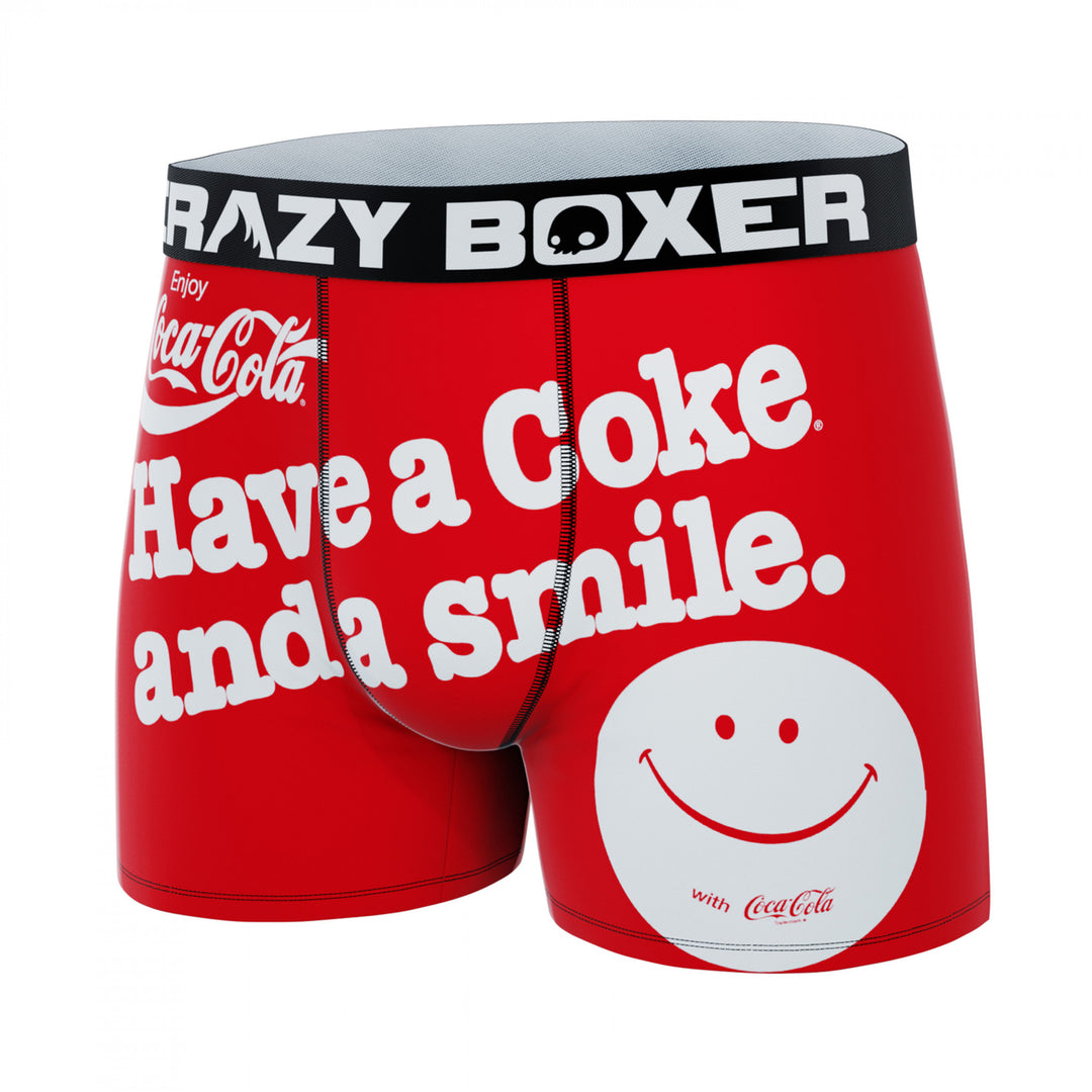 Crazy Boxers Coca-Cola Have a Smile Boxer Briefs in Soda Cup Packaging Image 3