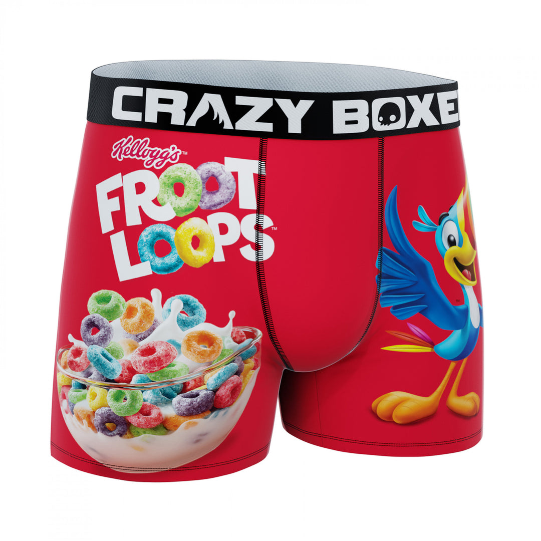 Crazy Boxers Froot Loops Toucan Sam Boxer Briefs in Cereal Cup Image 3