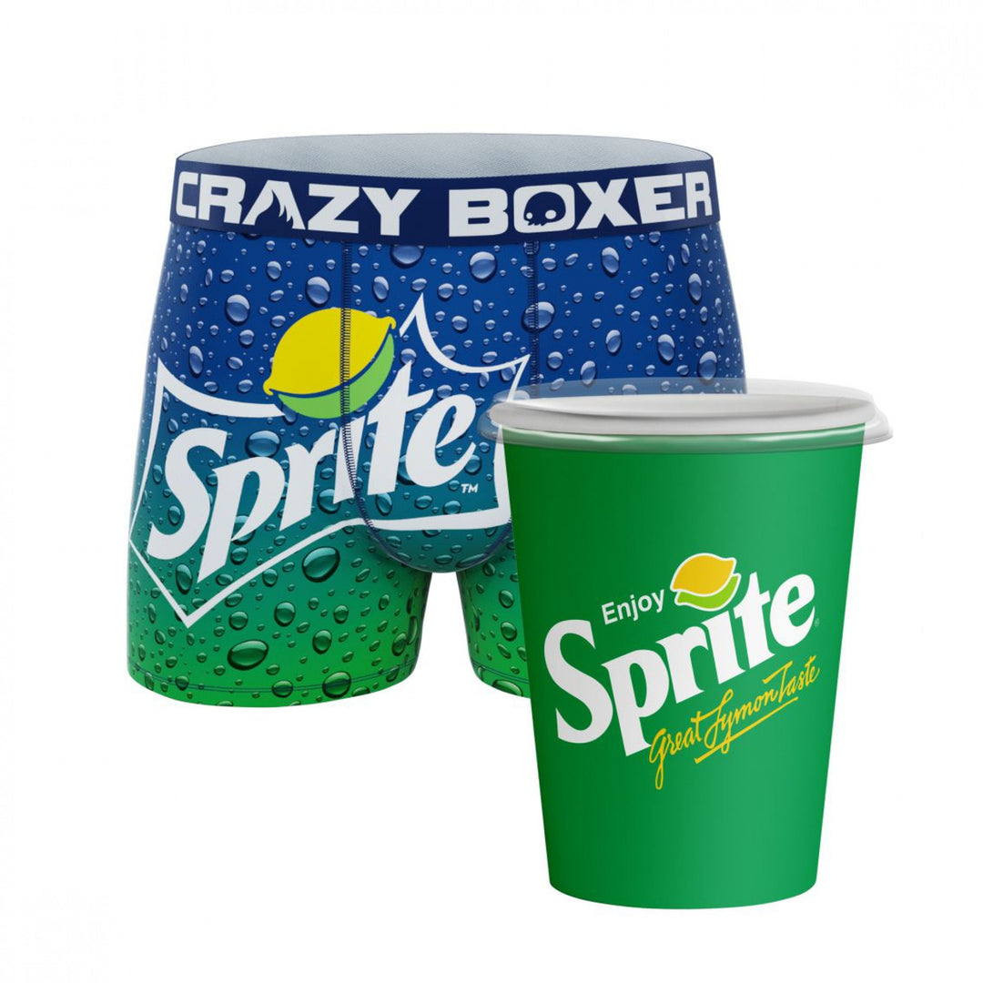 Crazy Boxers Sprite Refresher Boxer Briefs in Soda Cup Image 1