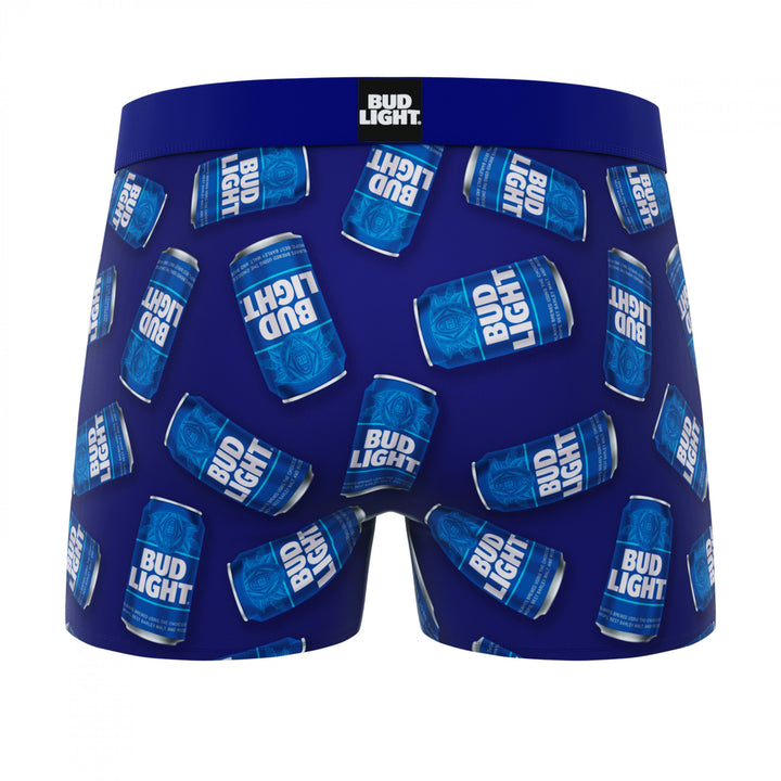 Crazy Boxers Bud Light Can Boxer Briefs and Socks in Beer Can Image 3