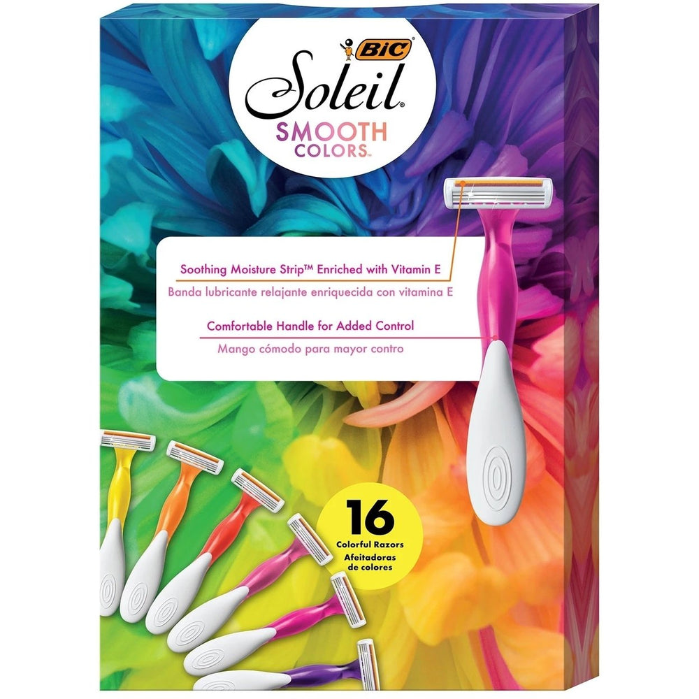 BIC Soleil Color Collection Womens Razors (16 Count) Image 2