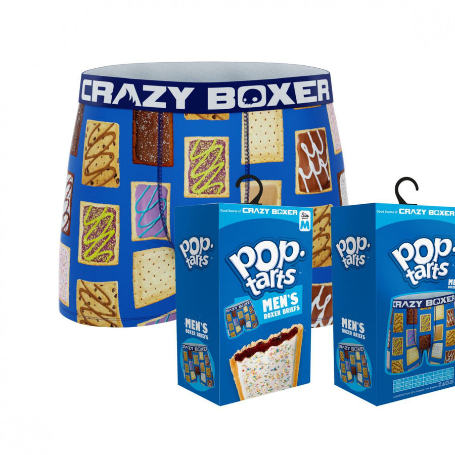 Crazy Boxers Pop Tart Flavors Boxer Briefs in Pop Tart Box Image 1