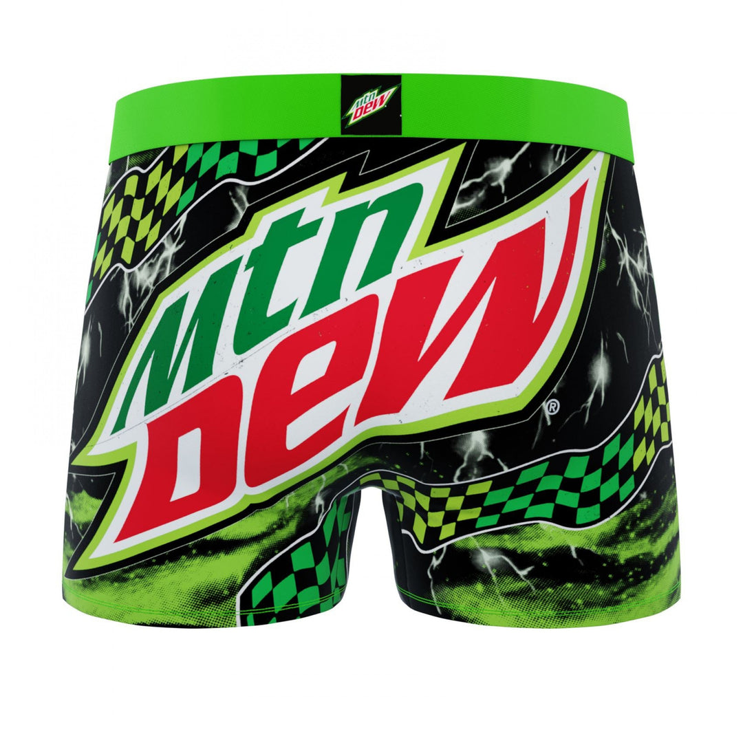 Crazy Boxers Mountain Dew Triple Flavor Boxer Briefs 3-Pack Image 3