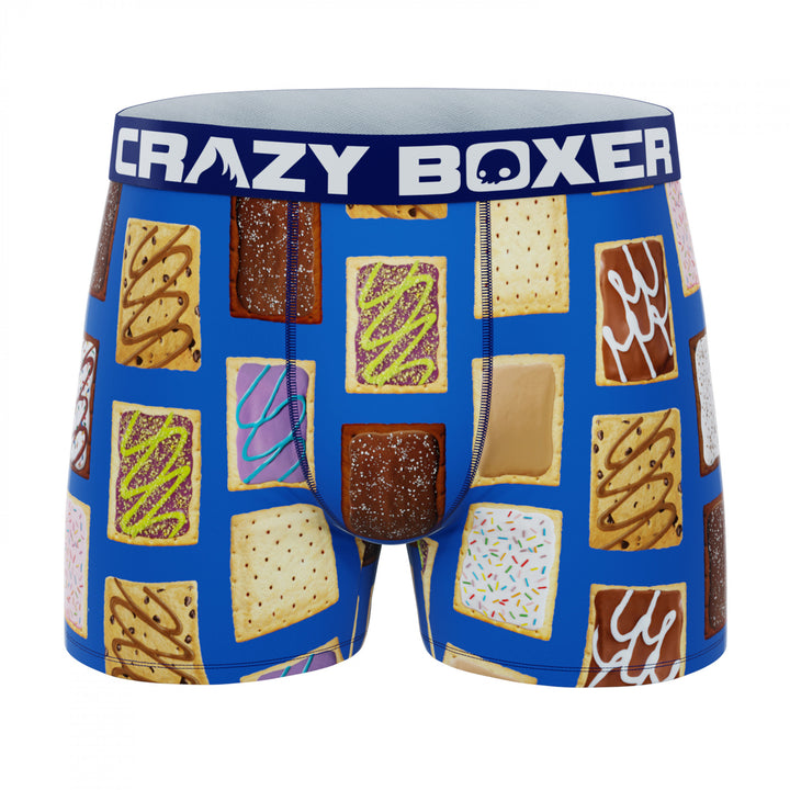 Crazy Boxers Pop Tart Flavors Boxer Briefs in Pop Tart Box Image 2
