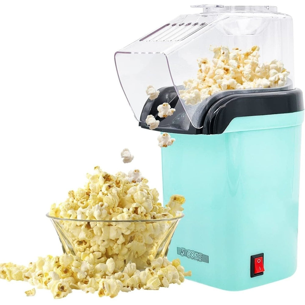 Popcorn Machine Hot Air Electric Popper Kernel Corn Maker Bpa Free No Oil Image 2