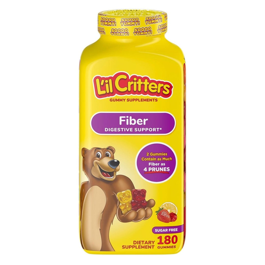 Lil Critters Fiber Gummy Bears (180 Count) Image 1