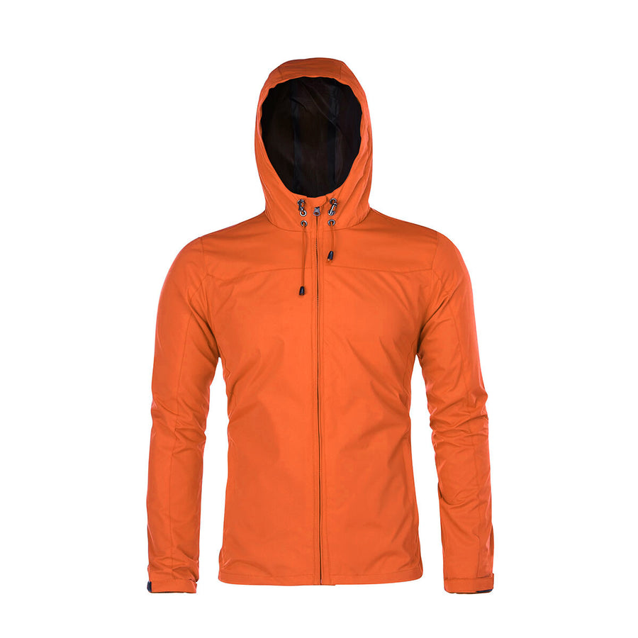 Cloudstyle Men Casual Windproof Hooded Thin Jacket Soft Comfortable Breathable Outerwear Image 1