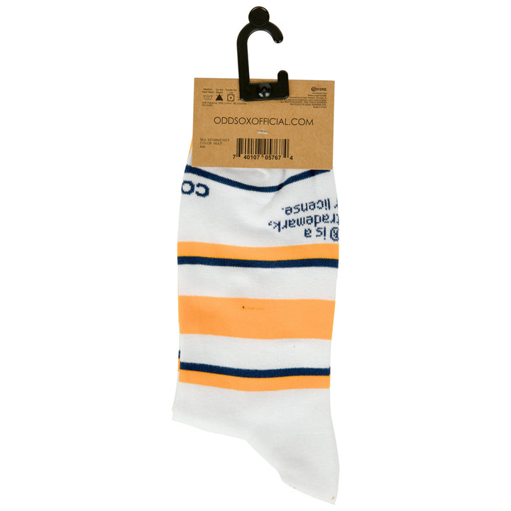 Corona Extra Bottle Label Crew Socks Image 4