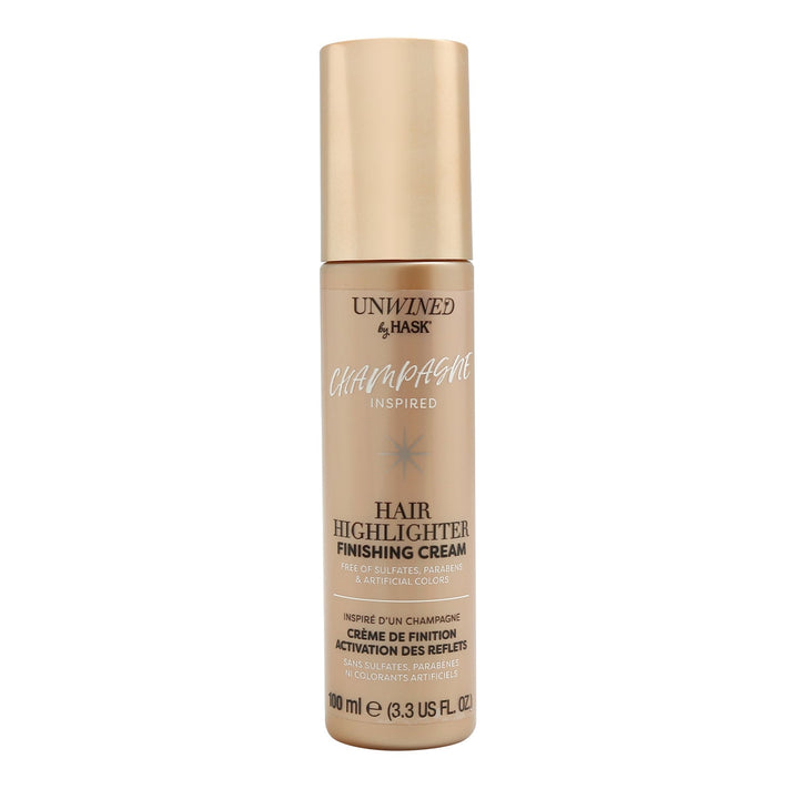 Unwined By Hask Champagne Inspired Hair Highlighter Finishing Cream 3.3 oz Image 3