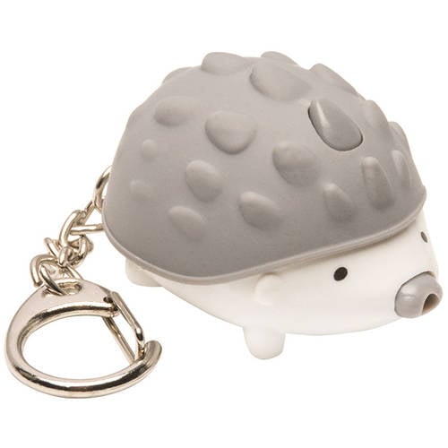 Keygear Hedgehog LED Keychain Purse Backpack Charm with LED Light and Sound Effect Image 3