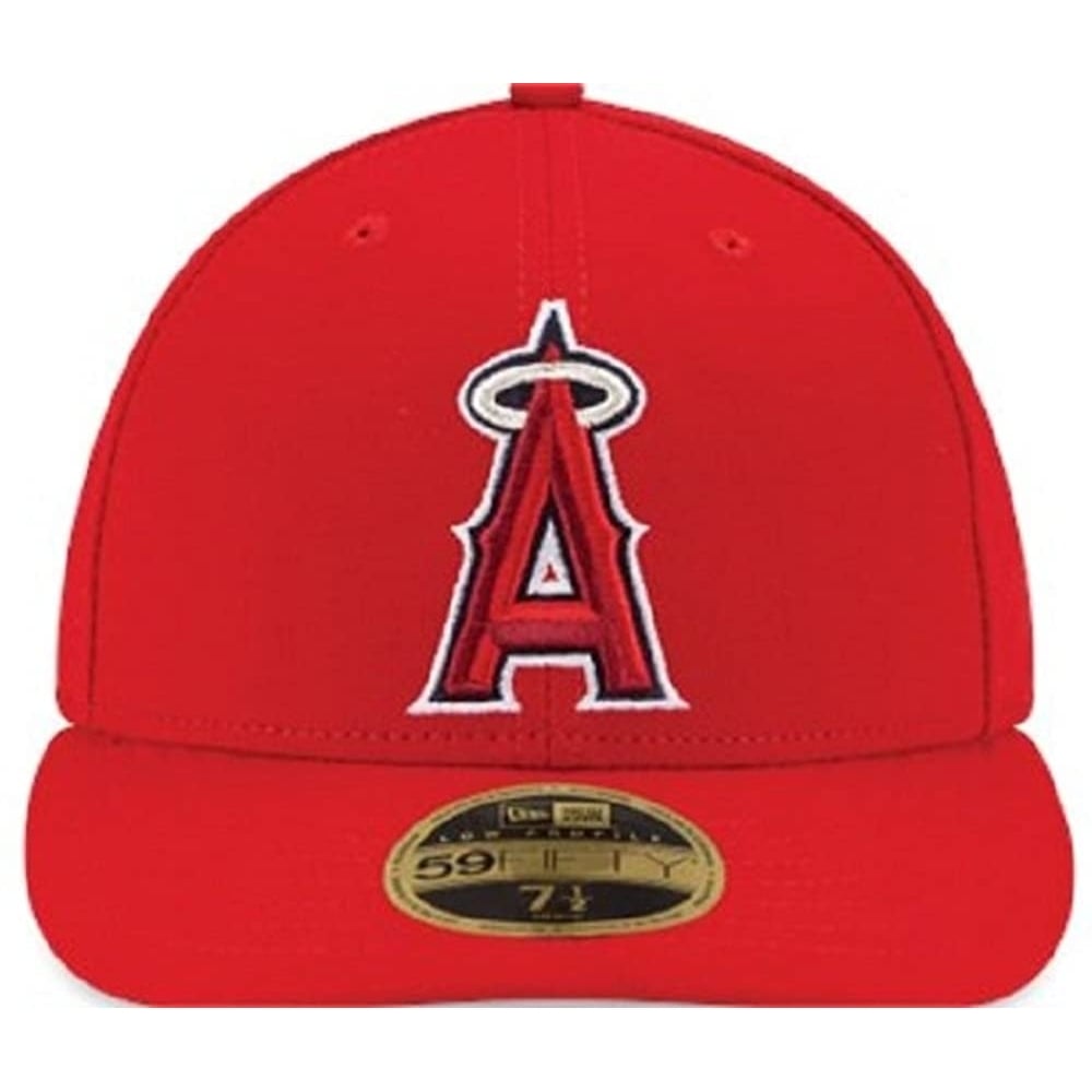 Era Los Angeles Angels Low Profile Fitted Hat Adjustable Cap Adult Size Image 1