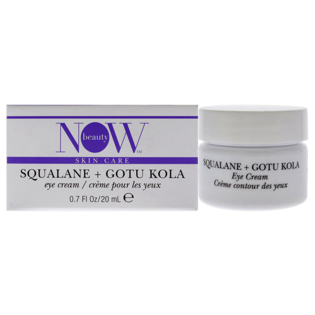 Squalane Plus Gotu Kola Eye Cream by NOW Beauty for Unisex - 0.7 oz Cream Image 1